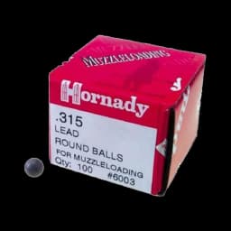 Image of Hornady Round Ball 320/315 (100)