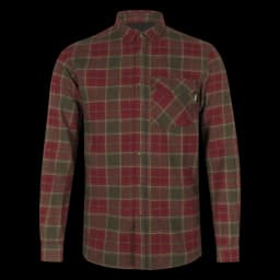 Image of Seeland Glen Flannel Shirt Red Forest XXL