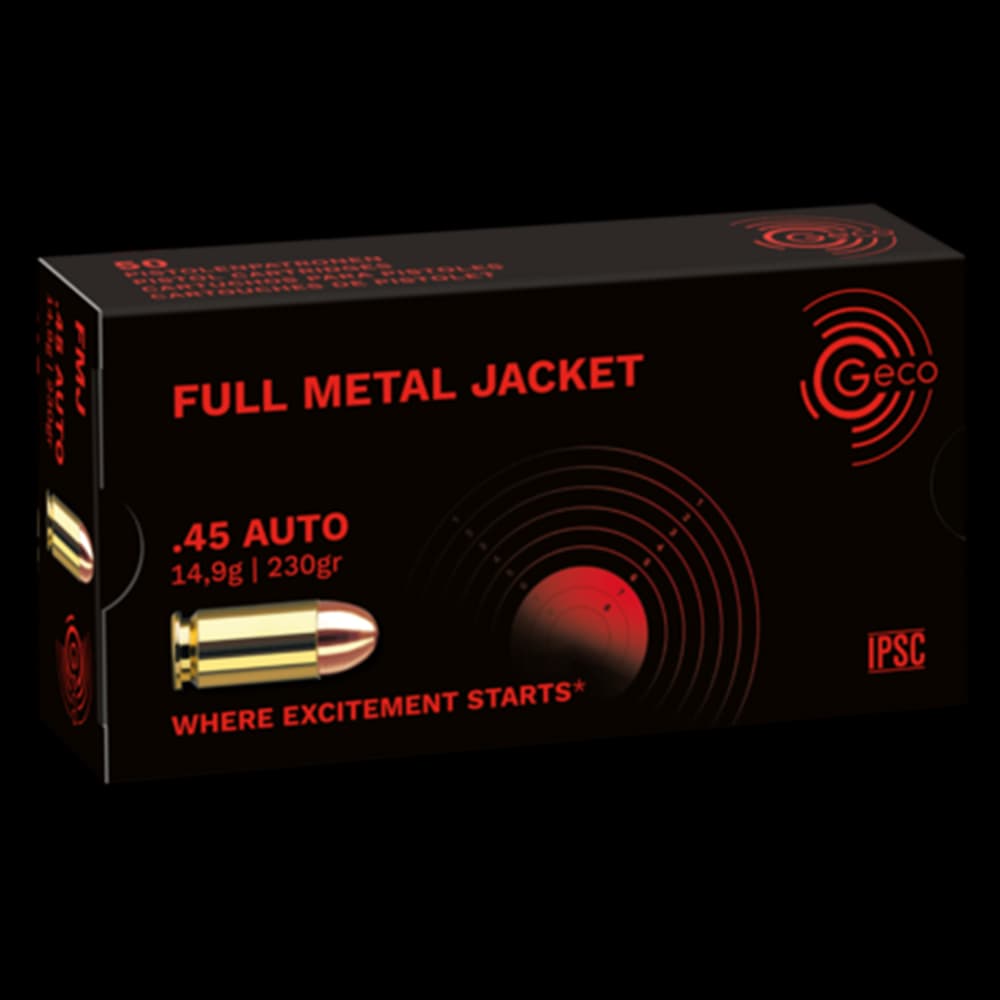 Product Image of Geco 45 Auto 230gr FMJ