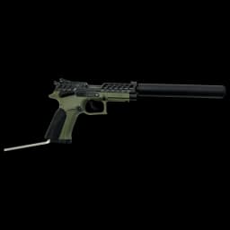 Image of Grand Power K22 MK23 X-Trim 22LR Long Barrel Pistol Green