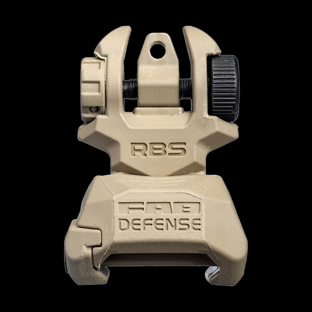 Product Image of FAB Defense Rear Backup Sight Tan