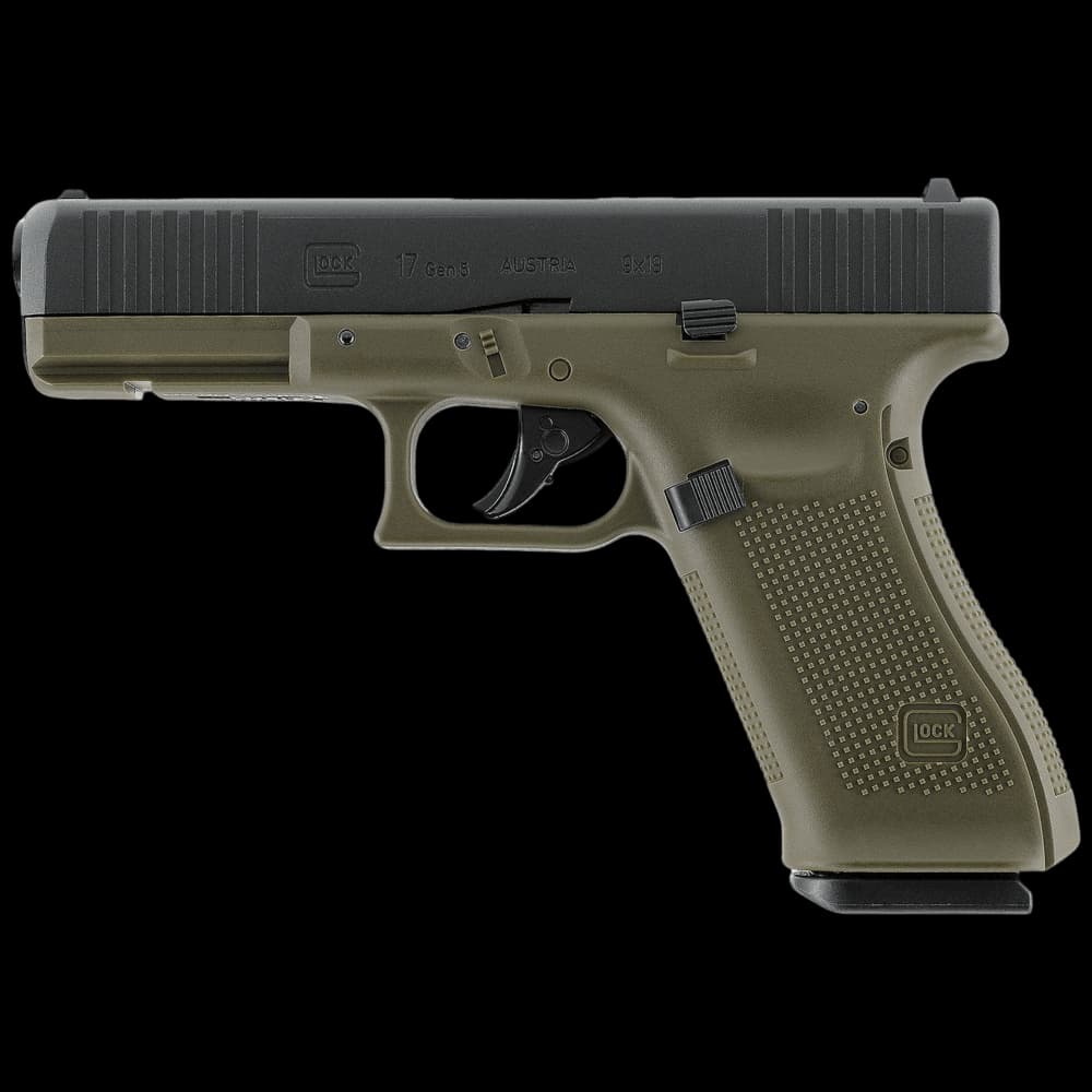 Product Image of Umarex Glock 17 4.5 mm BB Air Pistol Gen 5 Blowback Green