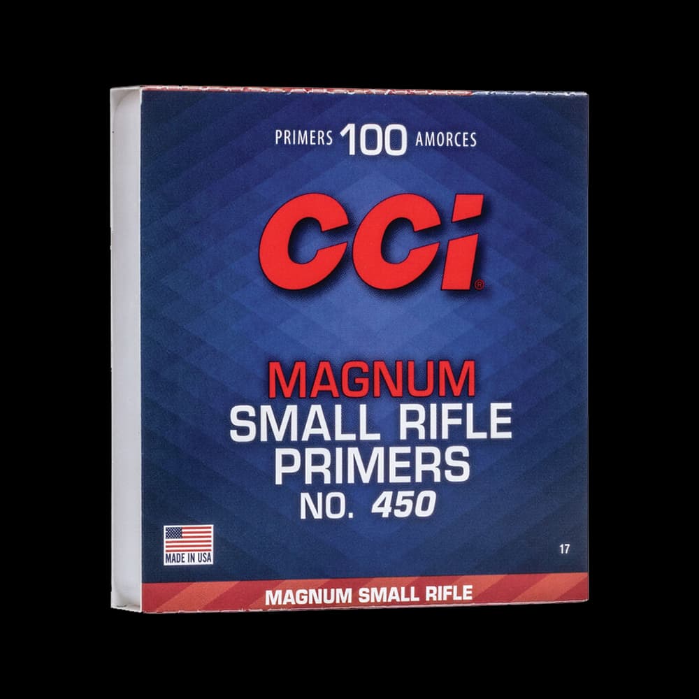 Product Image of CCI 450 Magnum Small Rifle Primer (100 Pack)