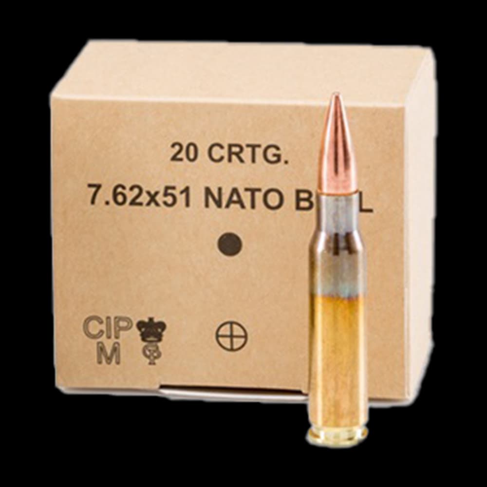 Product Image of Military GGG 308 FMJ 147gr Ball Ammunition