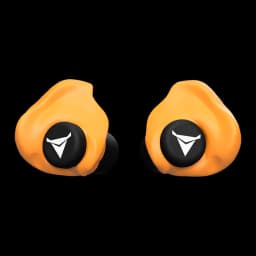 Image of Decibullz Custom Moulded Reusable Ear Plugs Orange