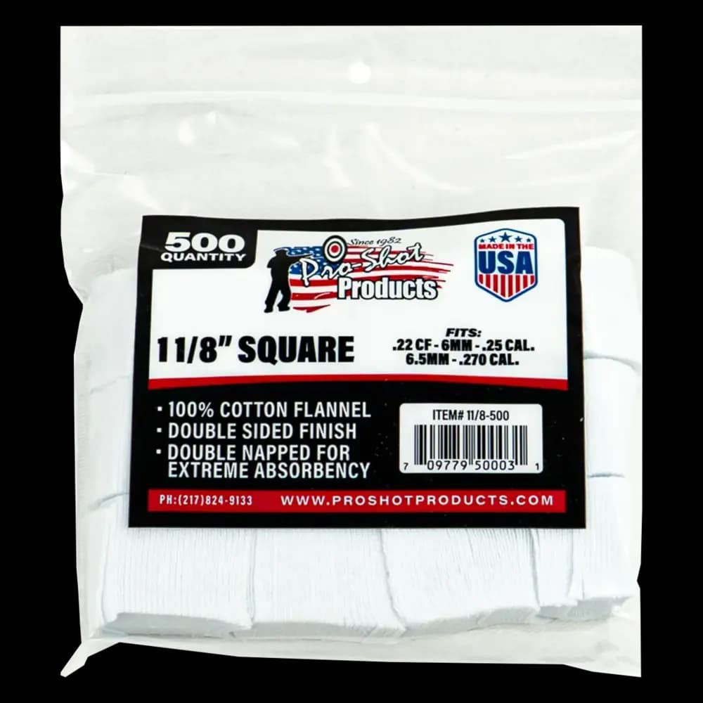 Product Image of Pro-Shot Patch 22-270  1 1/8" Square (500)