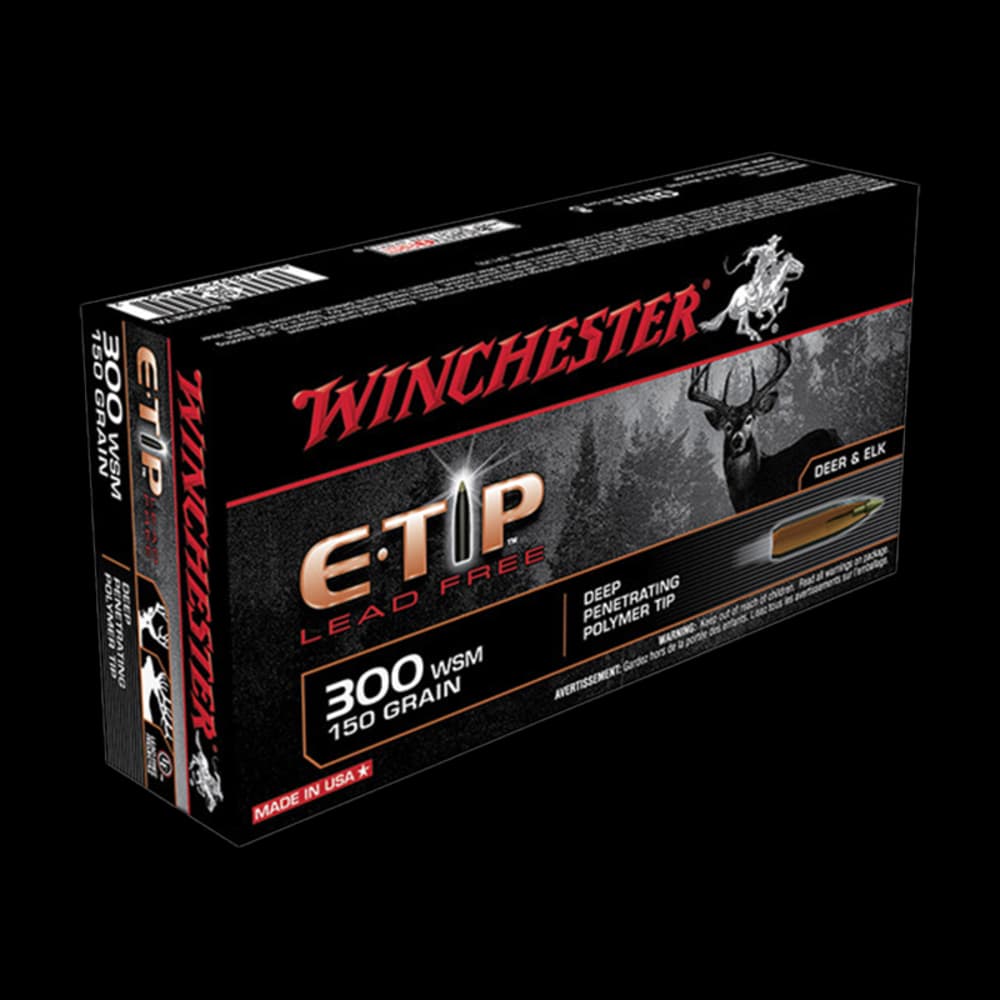 Product Image of Winchester E-Tip 300 WSM 150 Gr Ammo