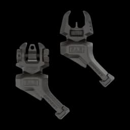 Image of FAB Defense Front And Rear Offset Folding Sights Black