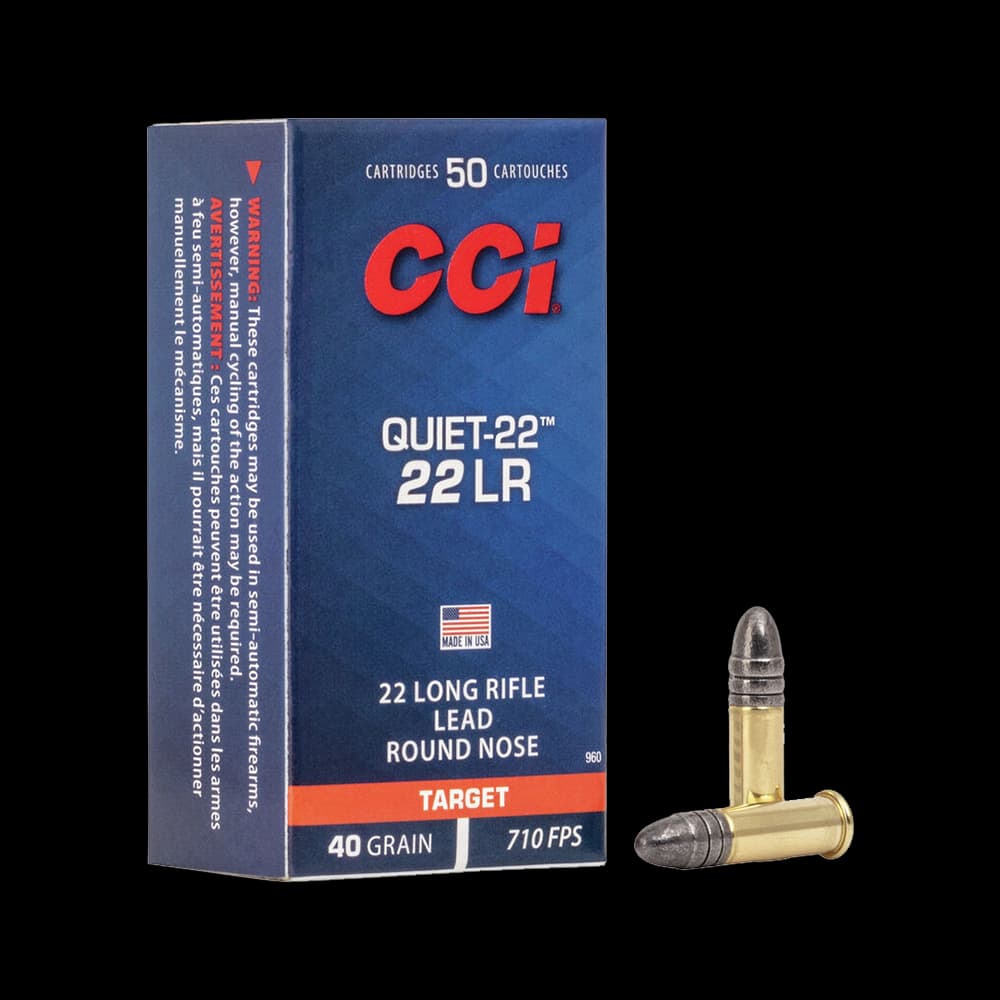 Product Image of CCI Quiet 22LR Subsonic 40gr