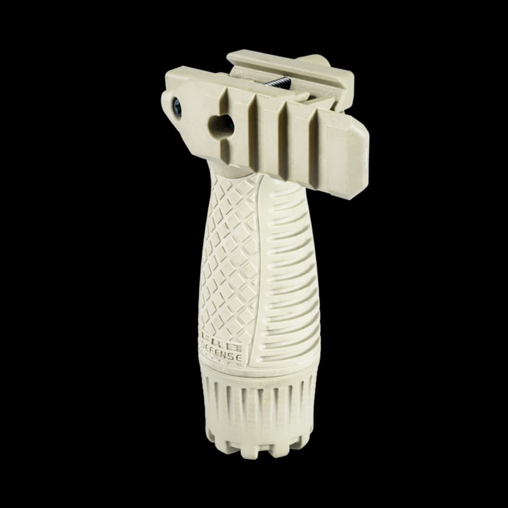 Product Image of FAB Defense Rubberised Stout Foregrip Tan