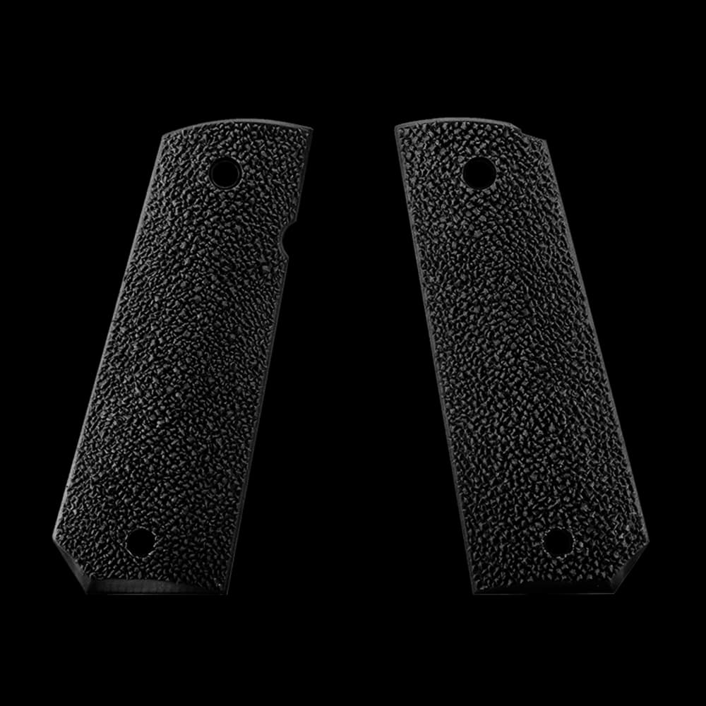 Product Image of Ergo 1911 Xtr Tapered Bottom Hard Rubber Grip - Black