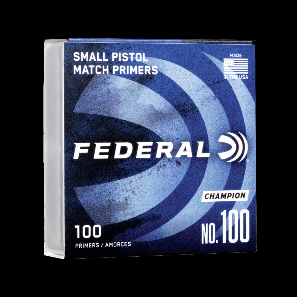 Product Image of Federal Small Pistol Primer (100 Pack)