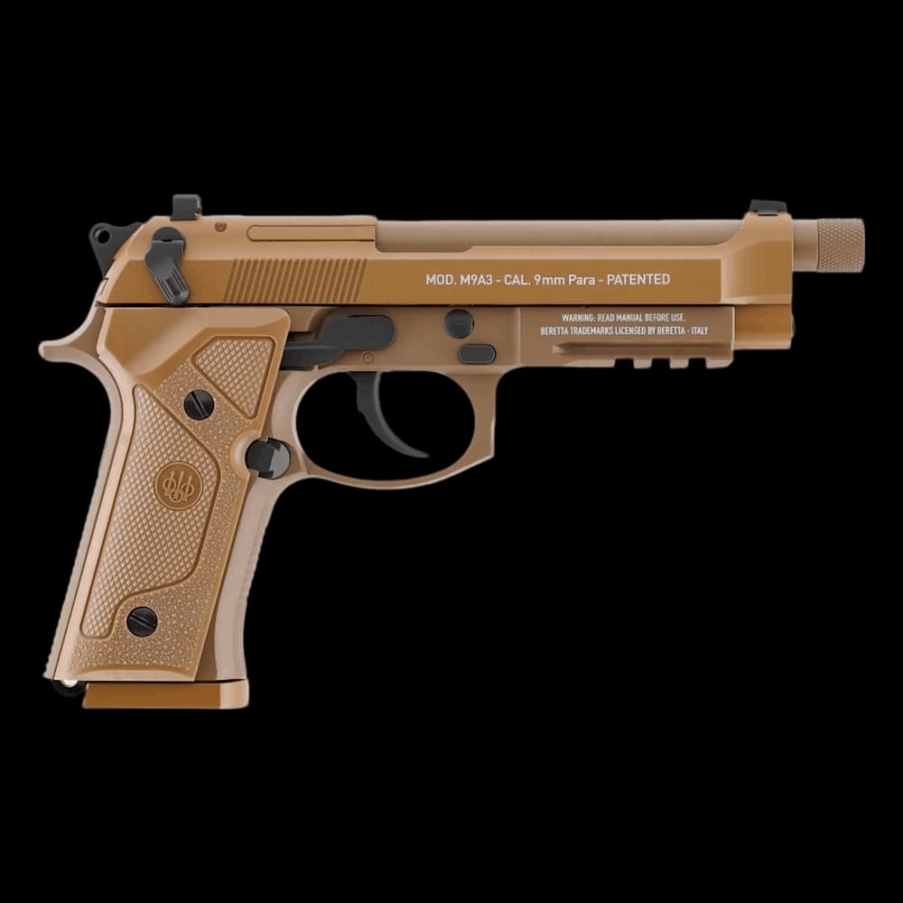 Product Image of Umarex Beretta M9 A3 Full Metal Air Pistol 4.5mm BB FDE