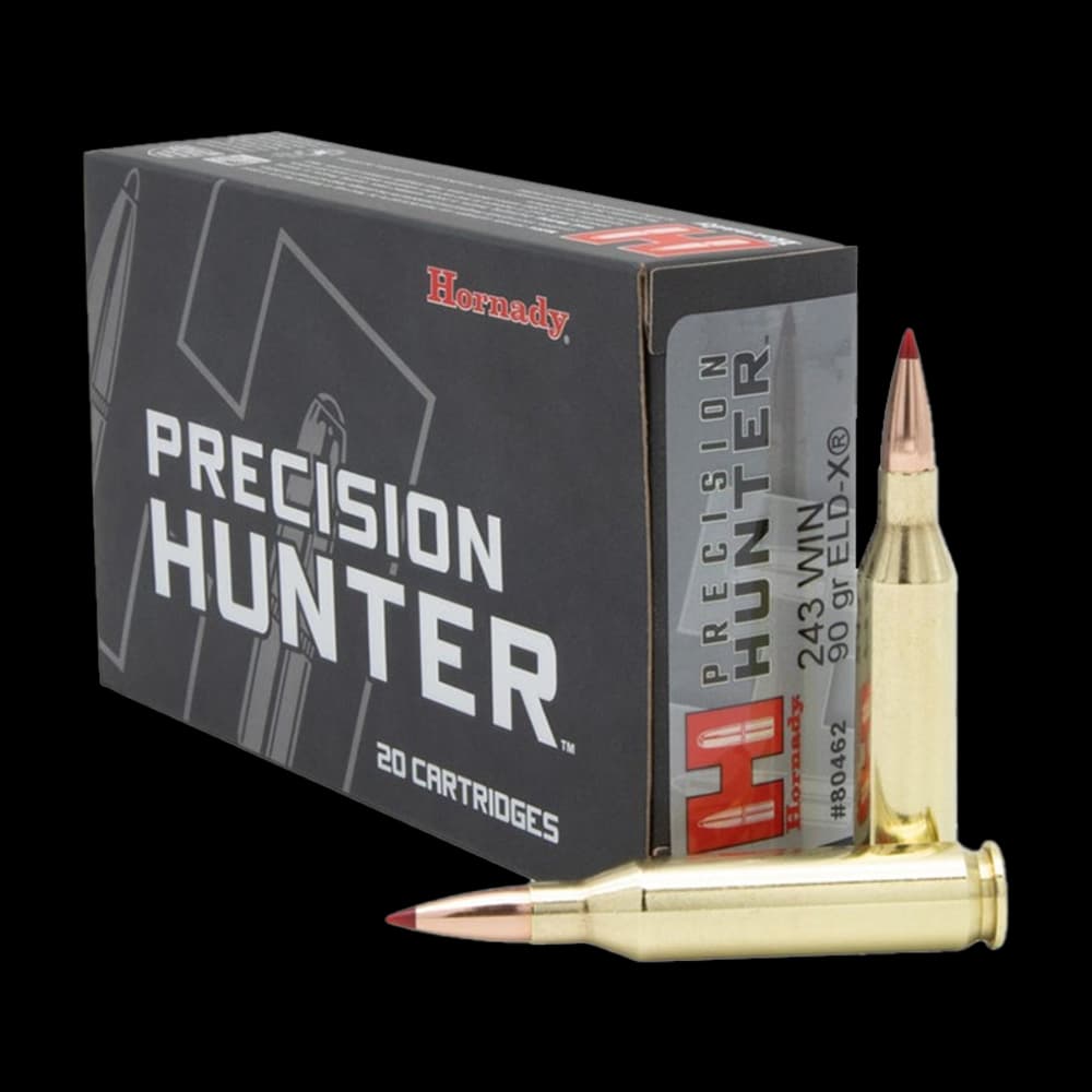 Product Image of Hornady 243 Precision Hunter Eld-X 90G