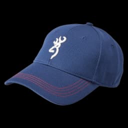 Image of Browning White & Blue Buck Cap