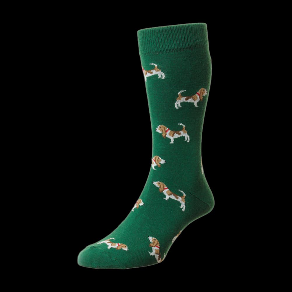 Product Image of Hound Shooting Socks Green