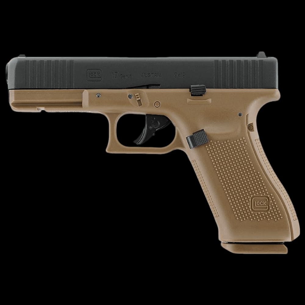 Product Image of Umarex Glock 17 4.5 mm BB Air Pistol Gen 5 Blowback Coyote Brown