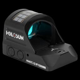 Image of Holosun 407C X2 - 2 MOA Red Dot Solar Powered Reflex Sight