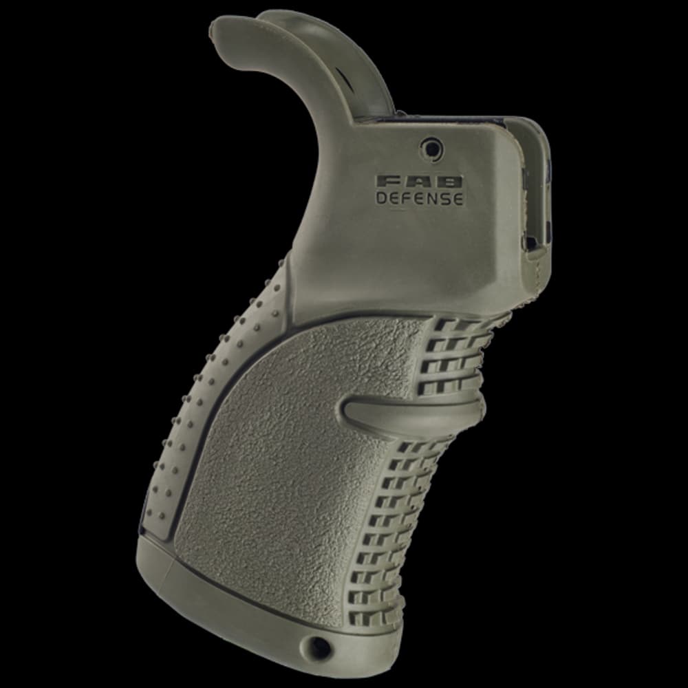 Product Image of FAB Defense AGR-43 Rubberised Pistol Grip Green