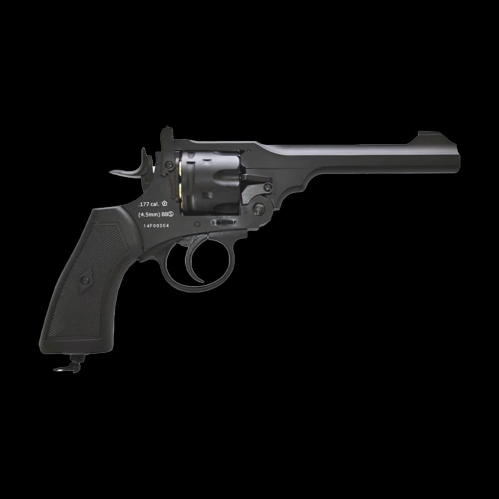 Product Image of Webley Mk Vi .455 .177 Black 6" Barrel Air Pistol