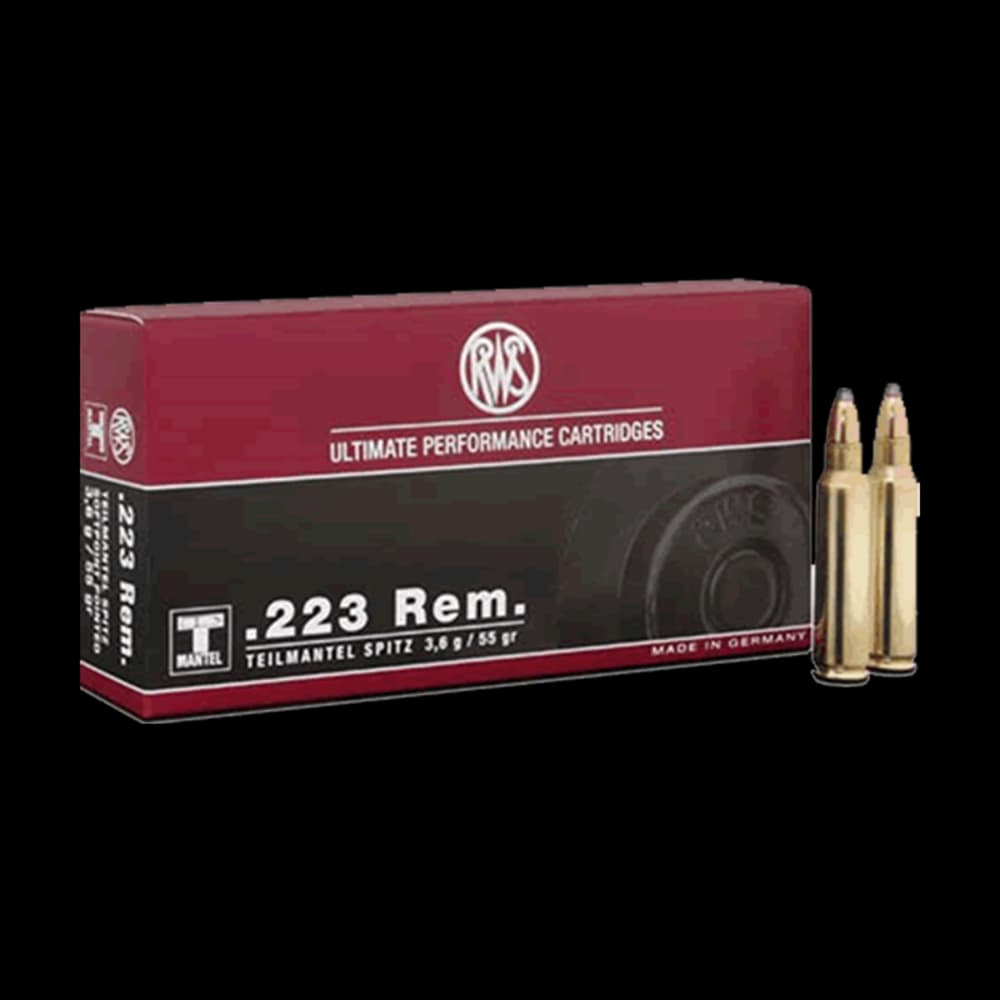 Product Image of RWS 223 REM SP TMS 55Gr Rifle Ammunition