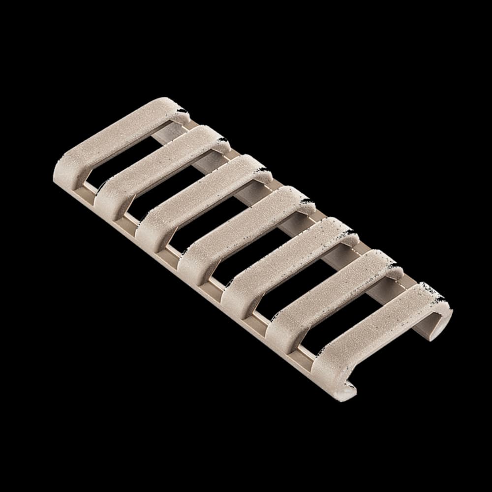 Product Image of Ergo 7 Slot Low Profile Ladder Rail Covers (3 Pack) Dark Earth