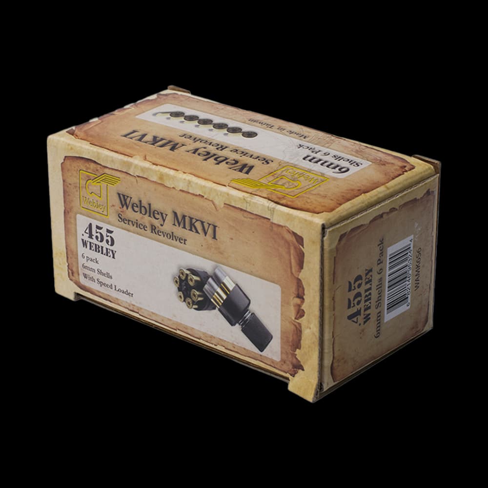 Product Image of Webley MK VI Revolver Replacement Shells .177