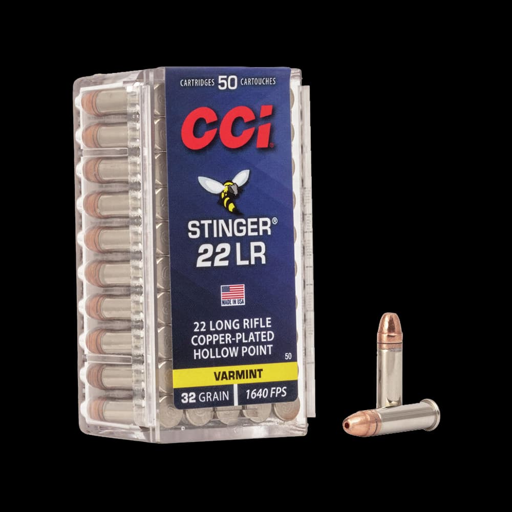 Product Image of CCI Stinger Hyper Velocity HP 22LR 32gr