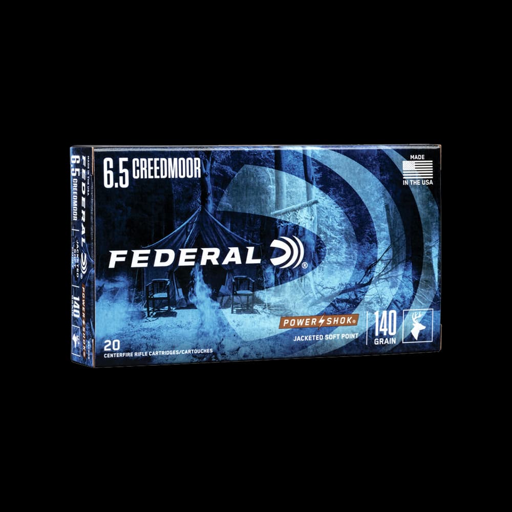 Product Image of Federal Power Shok Rifle 6.5 Creedmoor 140G