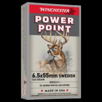 Winchester Power Point 6.5x55 140Gr Ammunition