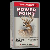 Winchester Power Point 243 100Gr Ammo