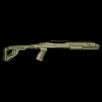 FAB Defense Ruger 10/22 UAS Pro Precision Stock Green