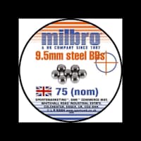 Milbro 9.5 mm Steel Slingshot BB (Bag of 75)