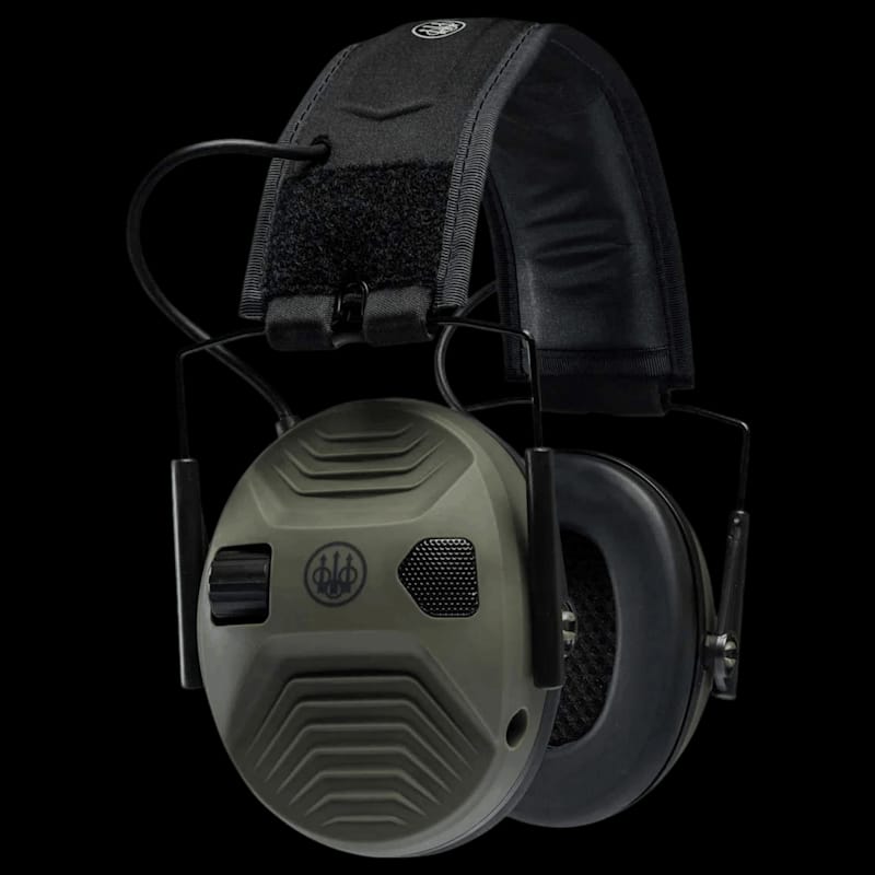 Buy Beretta Folding Electronic Earmuff Green at Shooting Supplies