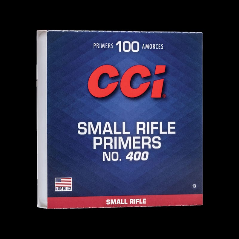Buy CCI 400 Standard Small Rifle Primer (100 Pack) at Shooting Supplies