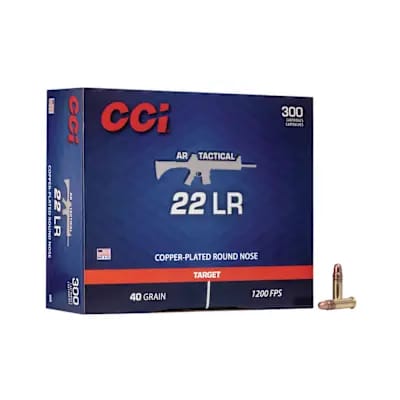 Buy CCI AR Tactical 22LR 40gr at Shooting Supplies
