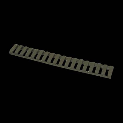 Ergo 18 Slot Low Profile Ladder Rail Cover (3 Pack) OD Green