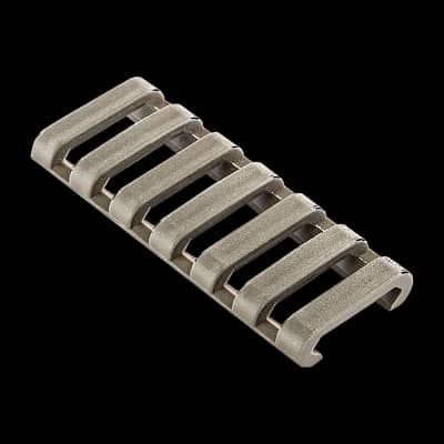 Ergo 7 Slot Low Profile Ladder Rail Covers (3 Pack) OD Green