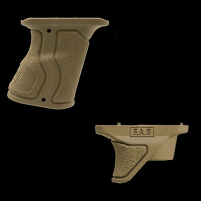 Buy FAB Defense Ergonomic Gradus Forward Grip Combo M-Lok Tan at Shooting Supplies