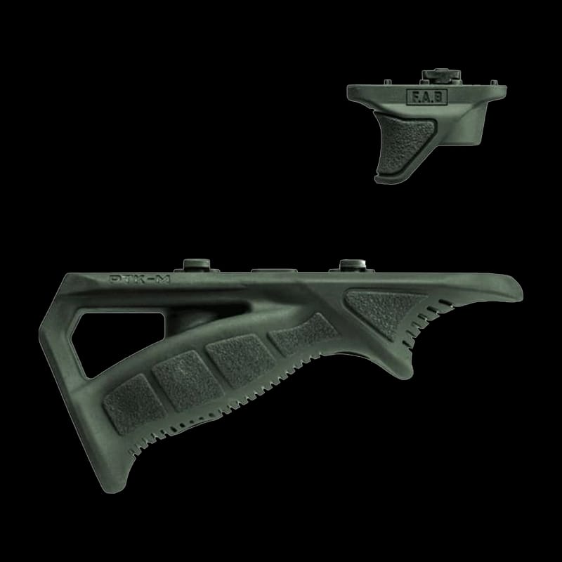 Buy FAB Defense Ergonomic Pointing Grip Combo M-Lok Green at Shooting Supplies