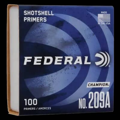 Federal Champion Shotshell Primer 209A (100 Pack)