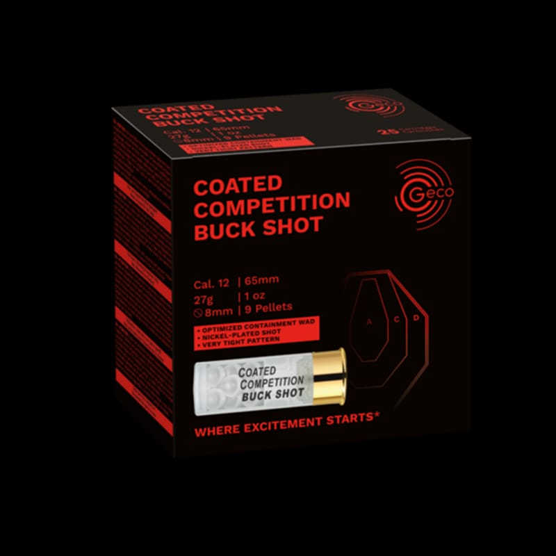 Buy Geco Competition Buck Shot 12G/30gr at Shooting Supplies