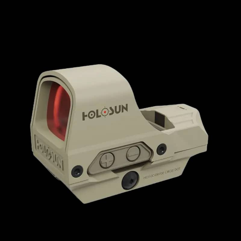 Holosun Set HS510C Red Dot & HM3X Magnifier & Hardcase FDE - Image 2