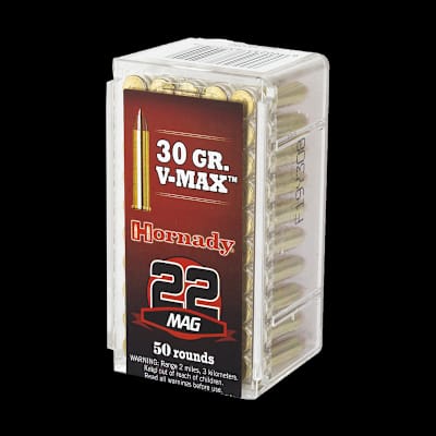 Buy Hornady 22 WMR 30gr V-Max at Shooting Supplies