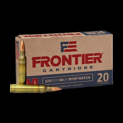 Buy Hornady 223 68gr BTHP Frontier at Shooting Supplies