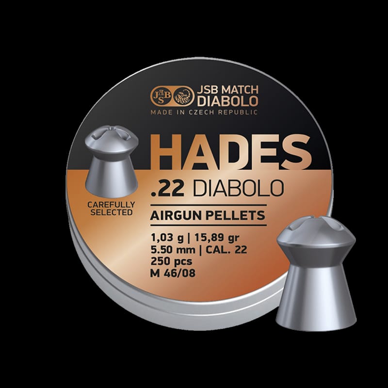 Buy JSB Hades .22 5.50 mm Airgun Pellets (500) at Shooting Supplies