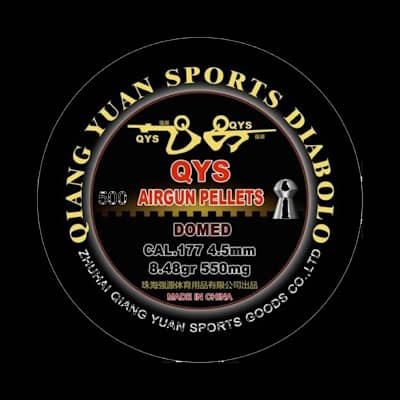 Qys Domed Nose .177/4.49 8.48Gr (500)