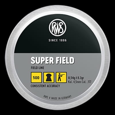 Buy RWS Super Field .177 4.51 mm Pellets at Shooting Supplies