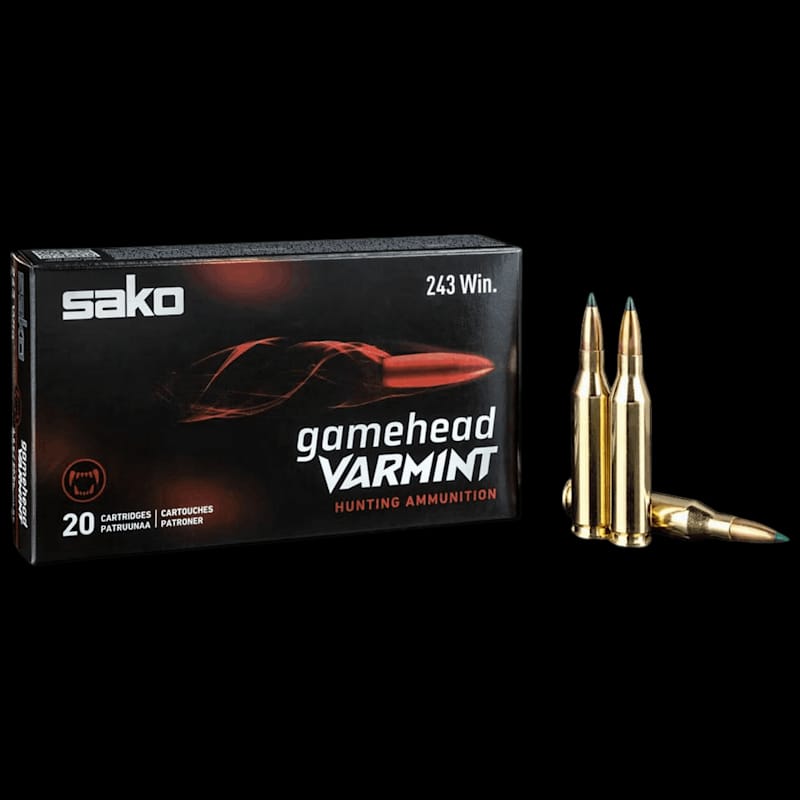 Buy Sako .243 Gamehead Varmint 103E TP 76Gr Ammo at Shooting Supplies
