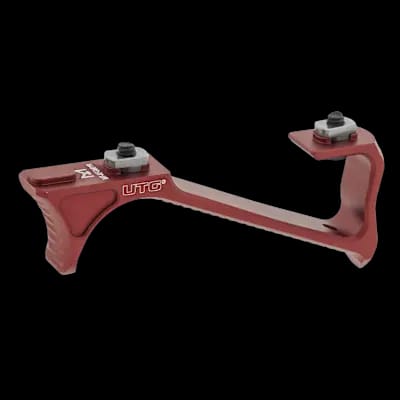 Buy UTG Ultra Slim Angled Foregrip M-Lok Red at Shooting Supplies
